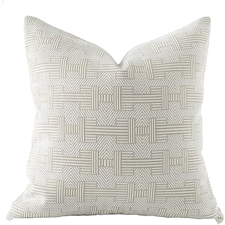 Enhanced Emma Beige Hermes Pillow Cover for a Mesmerizing Home Decor