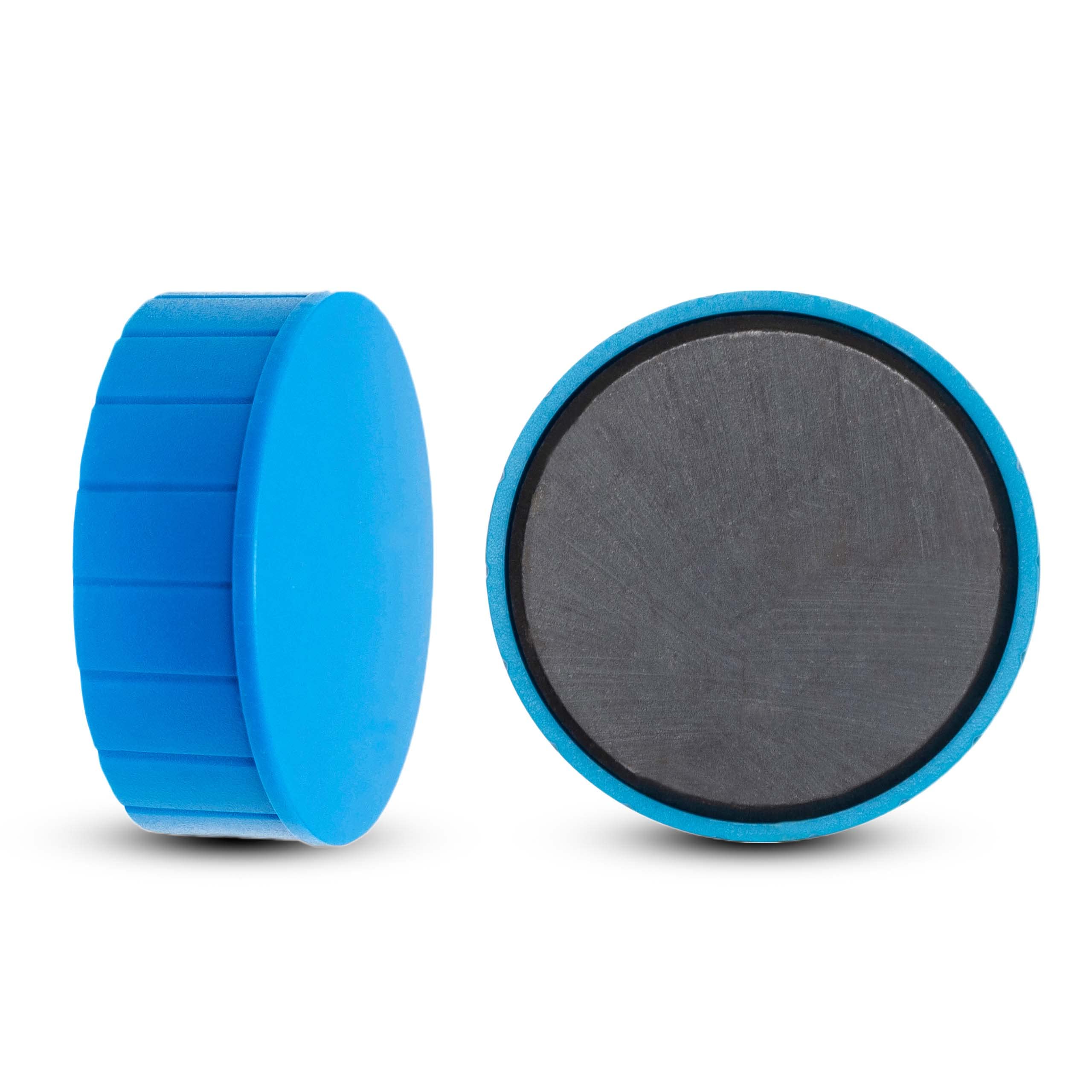 Aimants Puissants MAULsolid - Lot De 2 - Ø38x15,5mm - Charge 2,5kg - Noirs
