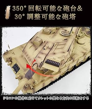 Amazon.co.jp: Homepatche ドイツ陸軍 レオパルト2A7 ラジコン