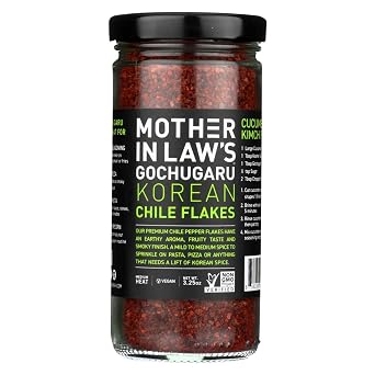 Mother in Laws Kimchi Gochugaru Korean Chile Flakes, 3.25 OZ
