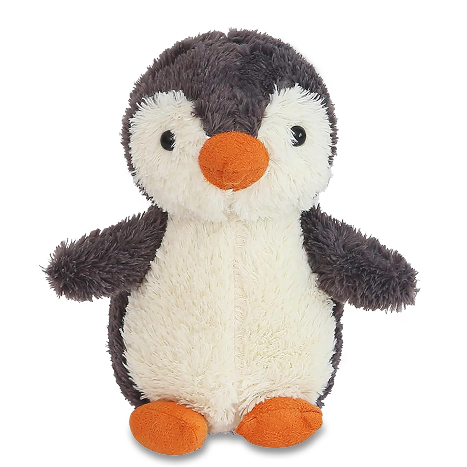 23 CM Stuffed Toy, Penguins Plush, Penguin Teddy for Cuddling & Playing, Soft Penguin Toy, Grey Stuffed Toy, Christmas, Children's Day