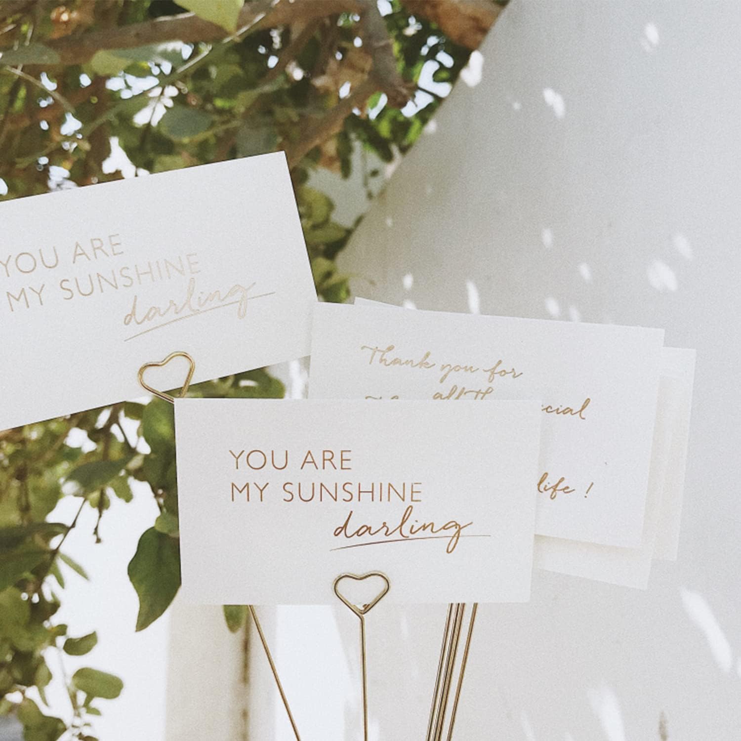 30pcs Metal Wire Floral Place Card Holder - Image 4