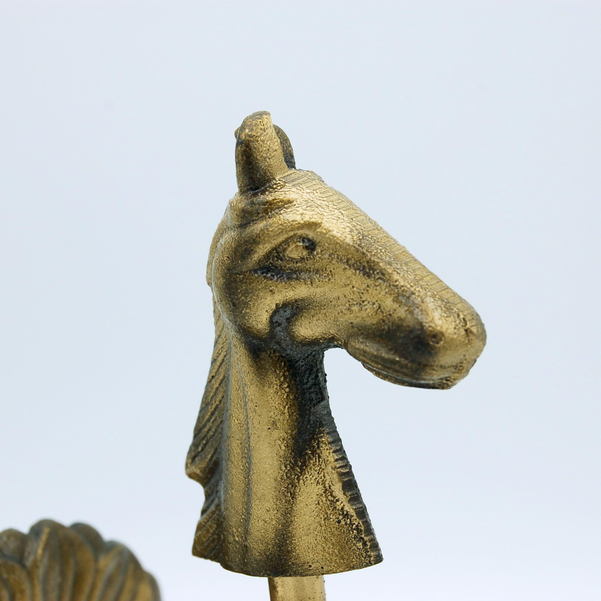 GRIFO JARDIN 1/2" DECORATIVO "CABALLO" CON RACOR MANGUERA