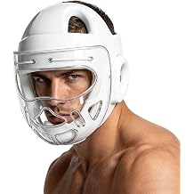 Boxing Protective Cover - Face Mask for Sparring, Boxing Head Protection - for Beginners, Adults, Children, Training, Tournament, Karate, Fitness