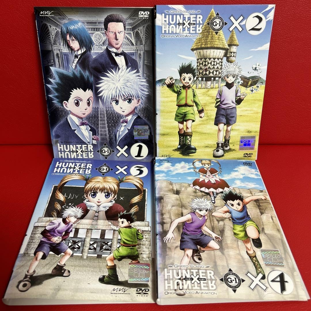 激レア 廃盤 DVD 旧HUNTER×HUNTER OVA 全15巻セット Amazon.co.jp: ハンターハンター 旧 OVA アニメ DVD 全巻セット