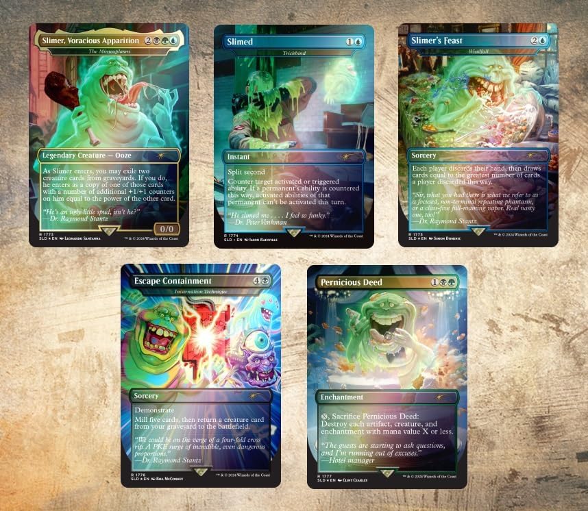 MTG Secret Lair: Secret Lair x Ghost Busters: Slimer (Foil Edition)
