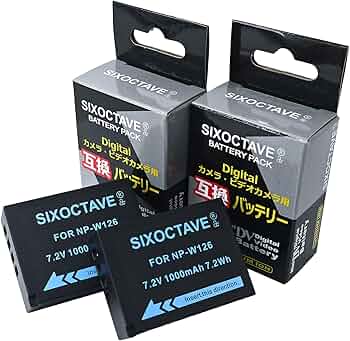 FUJIFILM X-H1（バッテリー×2） 交換用 バッテリー 対応 FUJIFILM X-H1 X-M1 X-Pro1 X-Pro2 X-Pro3 X