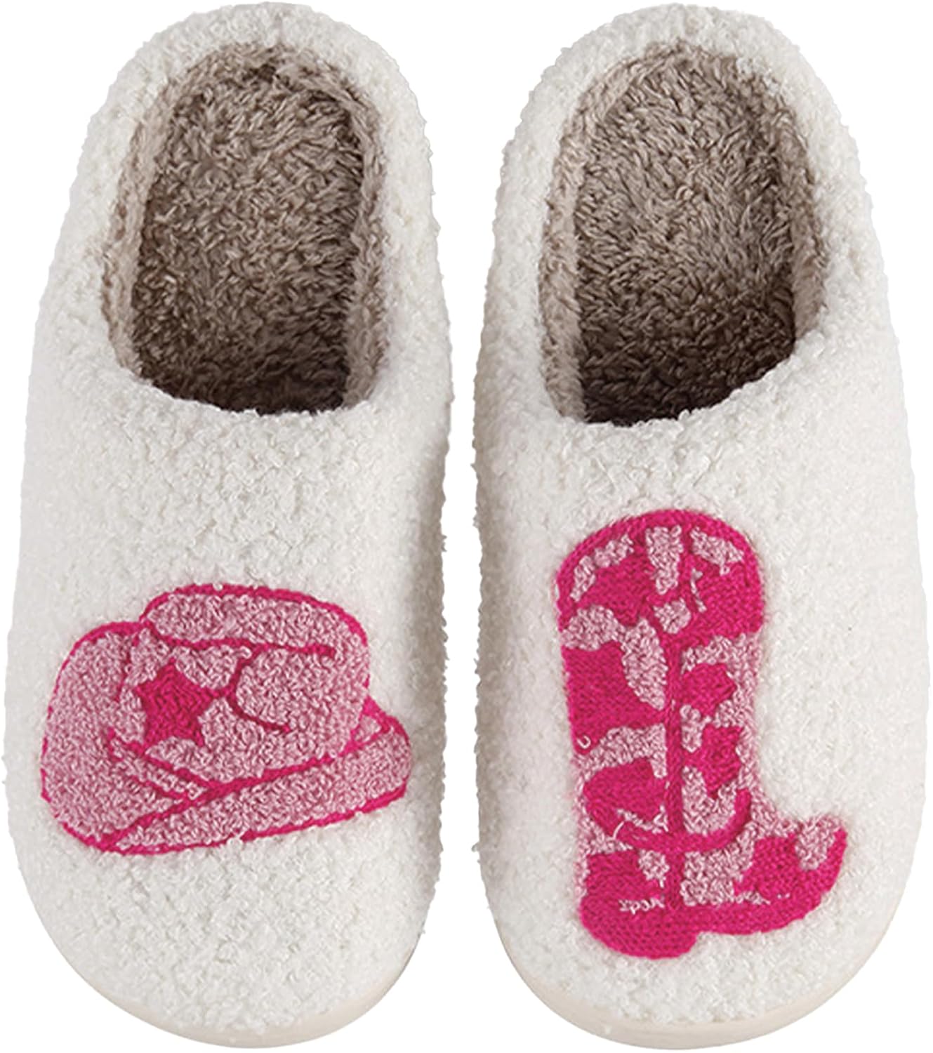 Cowboy Boot Slippers for Women - Cozy Indoor Comfort