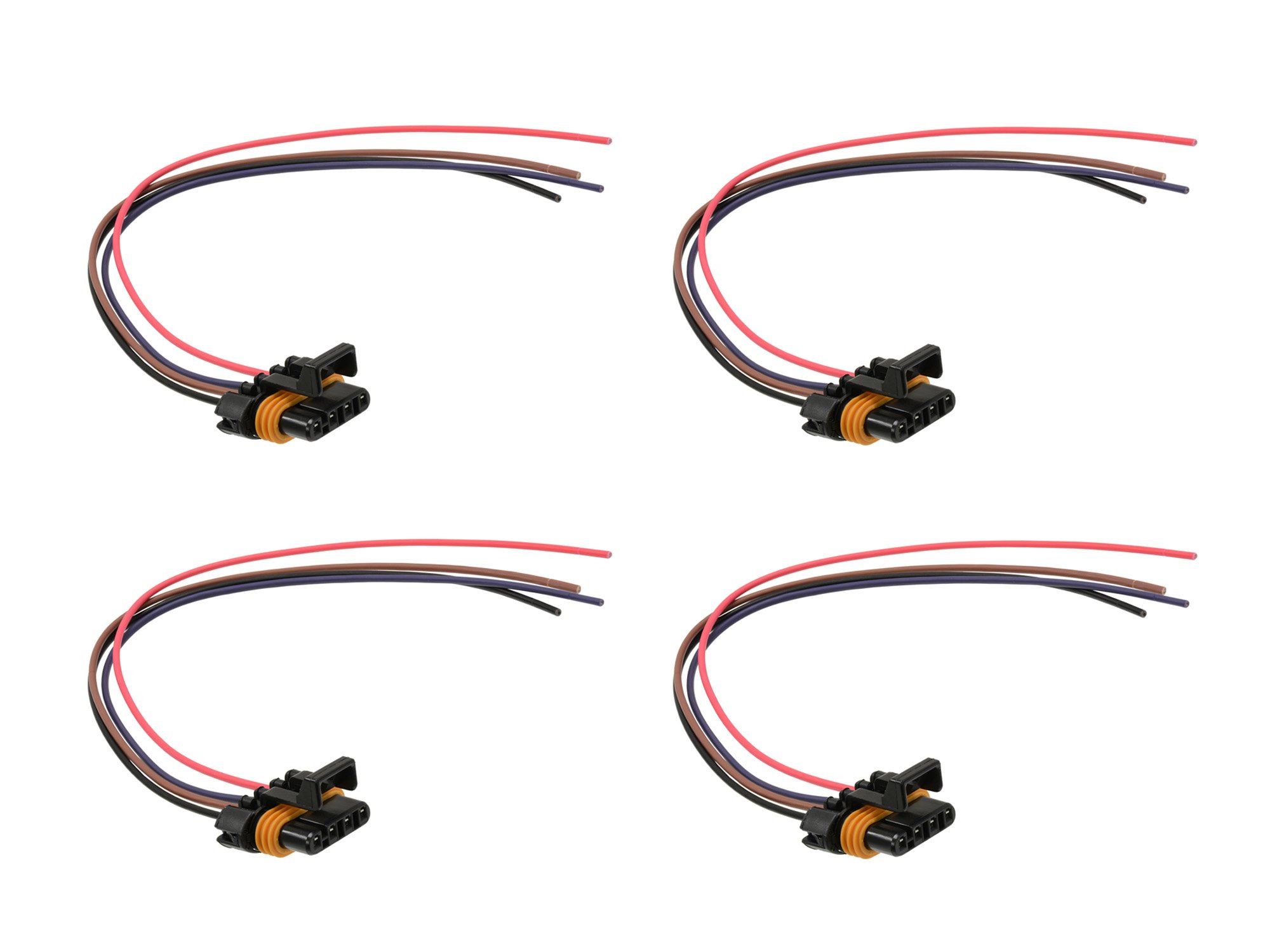 Michigan Motorsports LS1 LS6 Ignition Coil Wiring Harness Pigtail Connector Fits GM Camaro 02 Oxygen Sensor Quantity 4