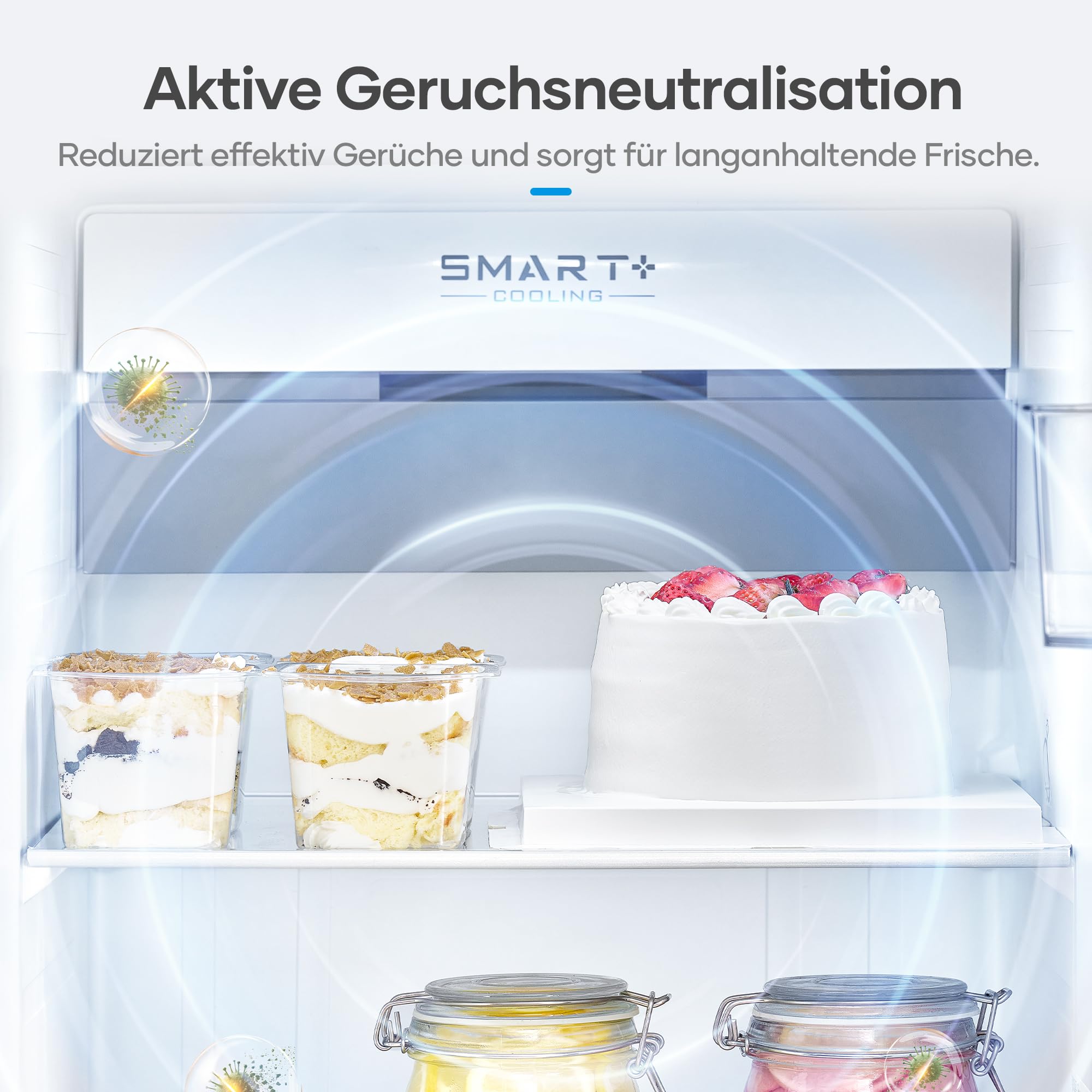 Midea Side-by-Side Kühl-Gefrierkombination 569 L No Frost WiFi MDRS761MIE46