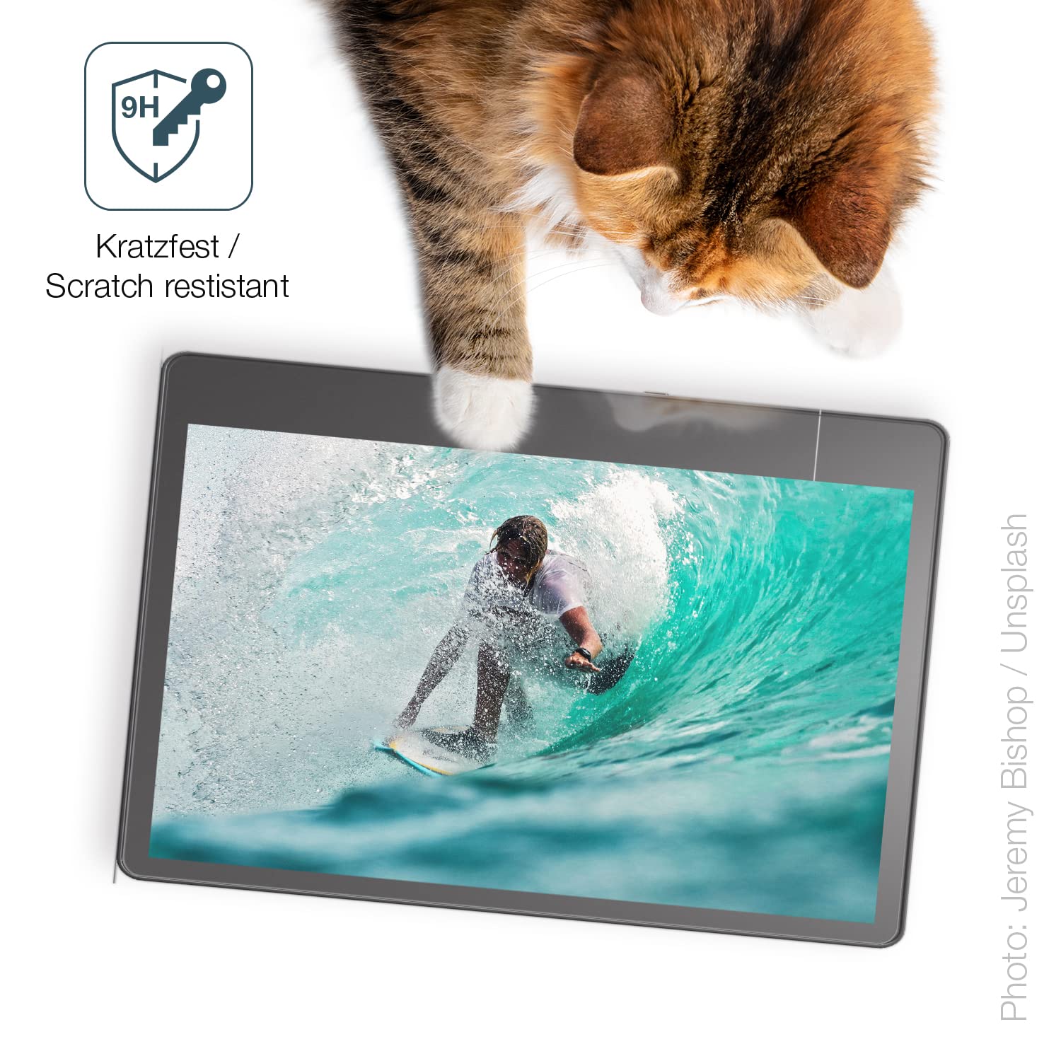 Dipos Pellicola Protettiva Opaca Per Kindle Oasis (2019) - Antiriflesso E Anti-Impronta - Durezza 9H - Made In Germany - 5
