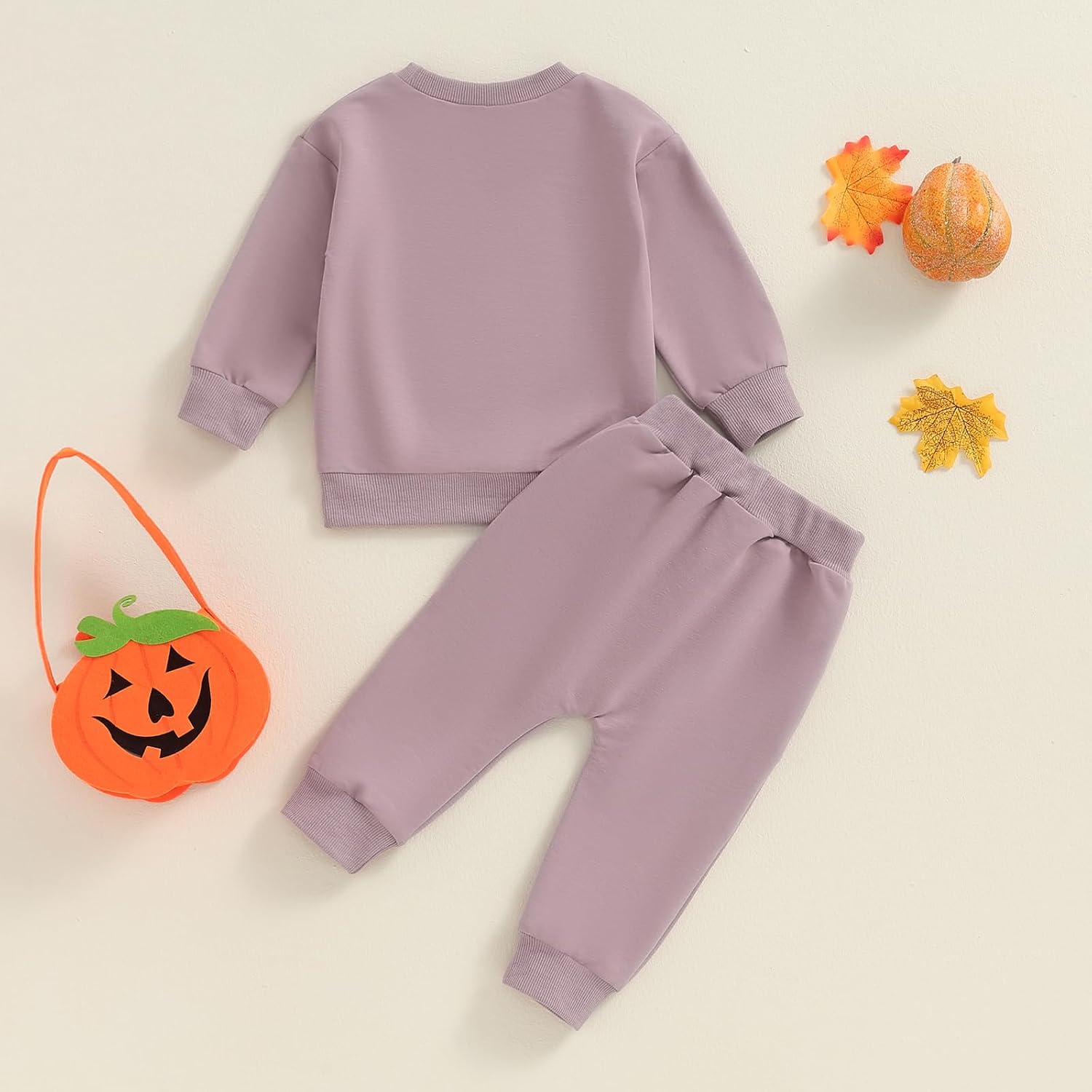 Baby Girl Halloween Outfits Long Sleeve Sweatshirt Tops and Pants Toddler Girl Halloween Clothes Set