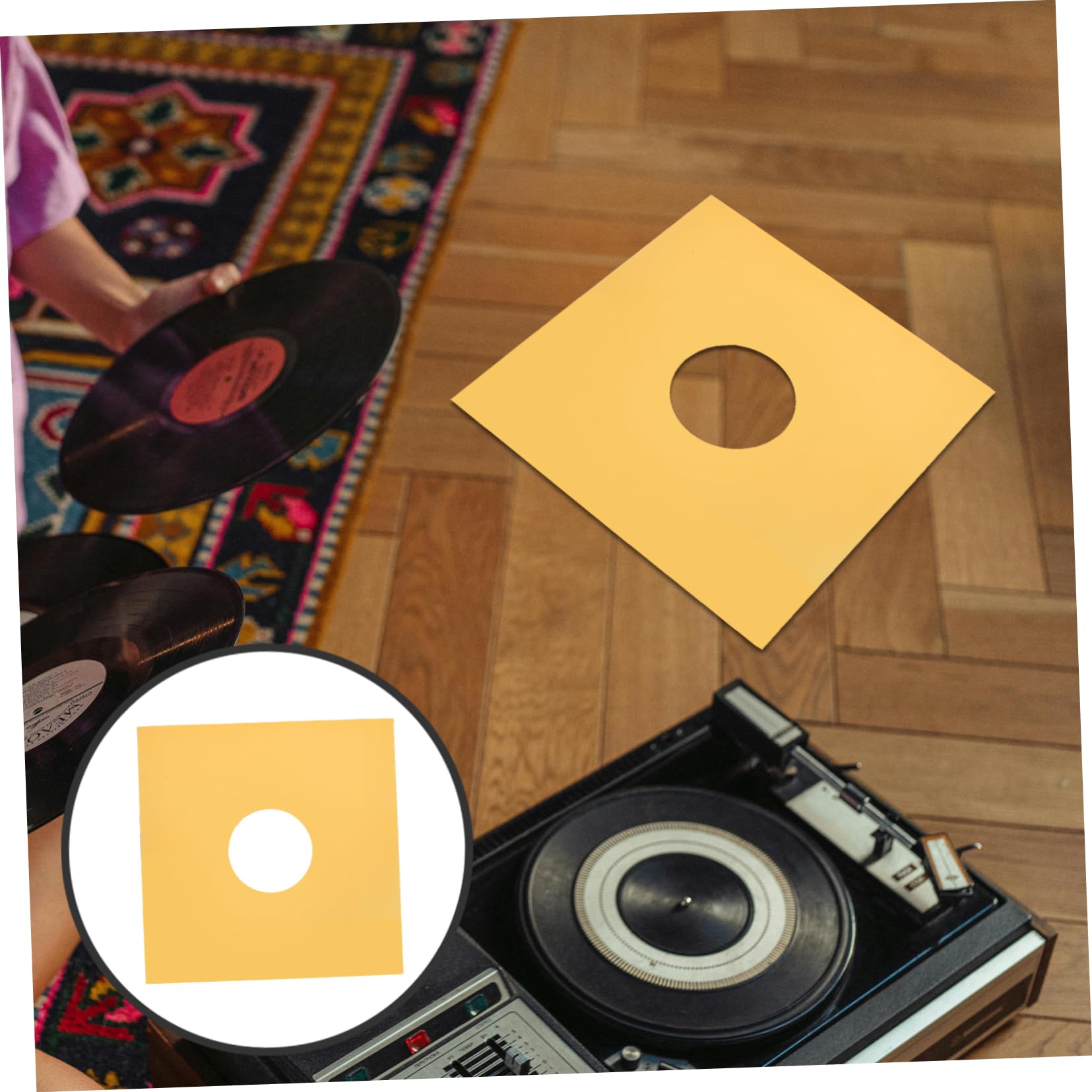 10stücke Vinyl Schallplatten Hüllen Antistatische Schutzumschläge Für Langlebige Aufbewahrungstaschen Für Schallplattensammlung