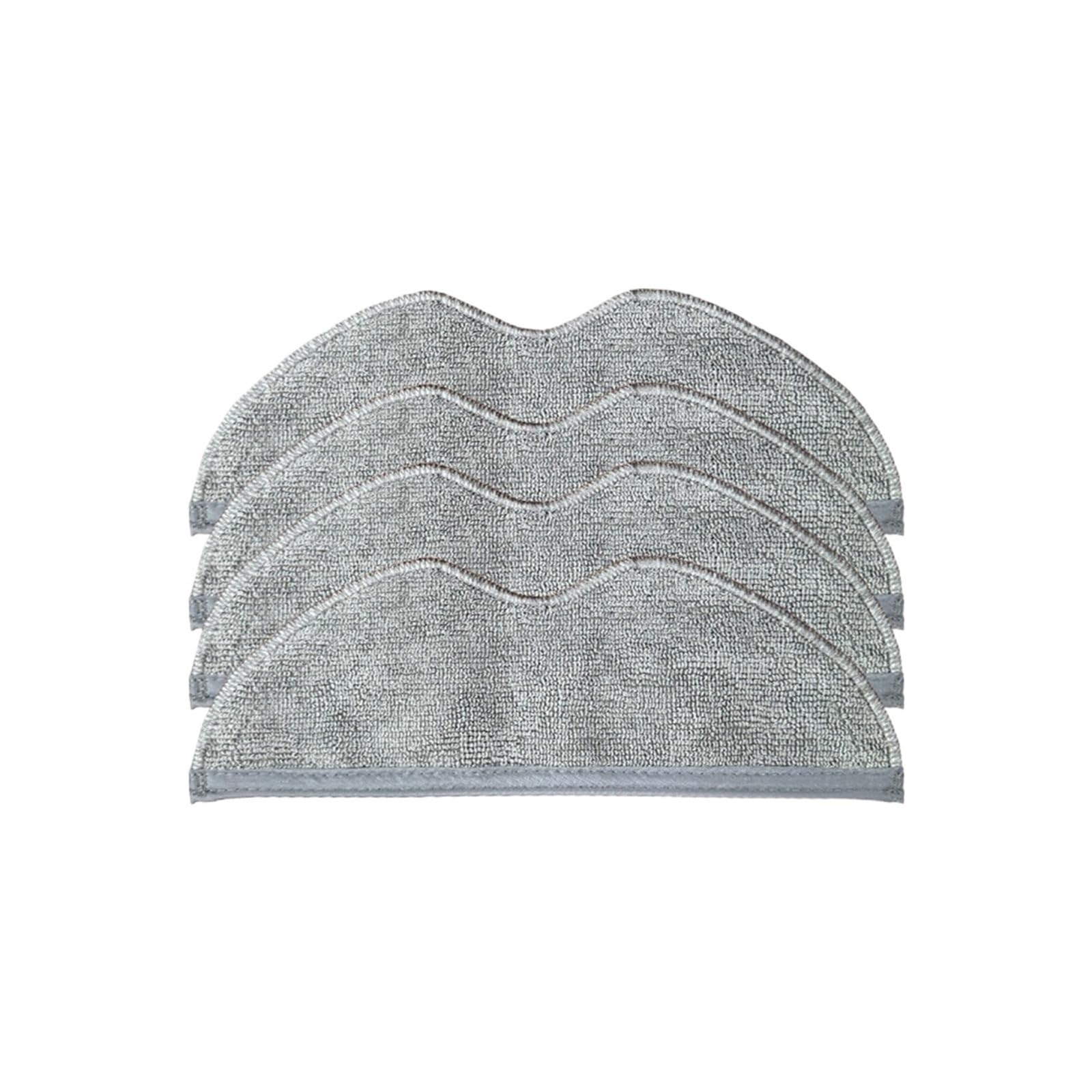 VIXWDRUTY Compatible For Xiaomi，E5 / C108 Robot Vacuum Cleaner Mop Cloth Spare Parts(4pcs)