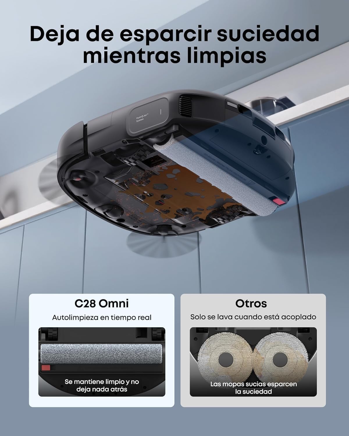 eufy Robot Vacuum Omni C28 + Accessories Package (Lote)