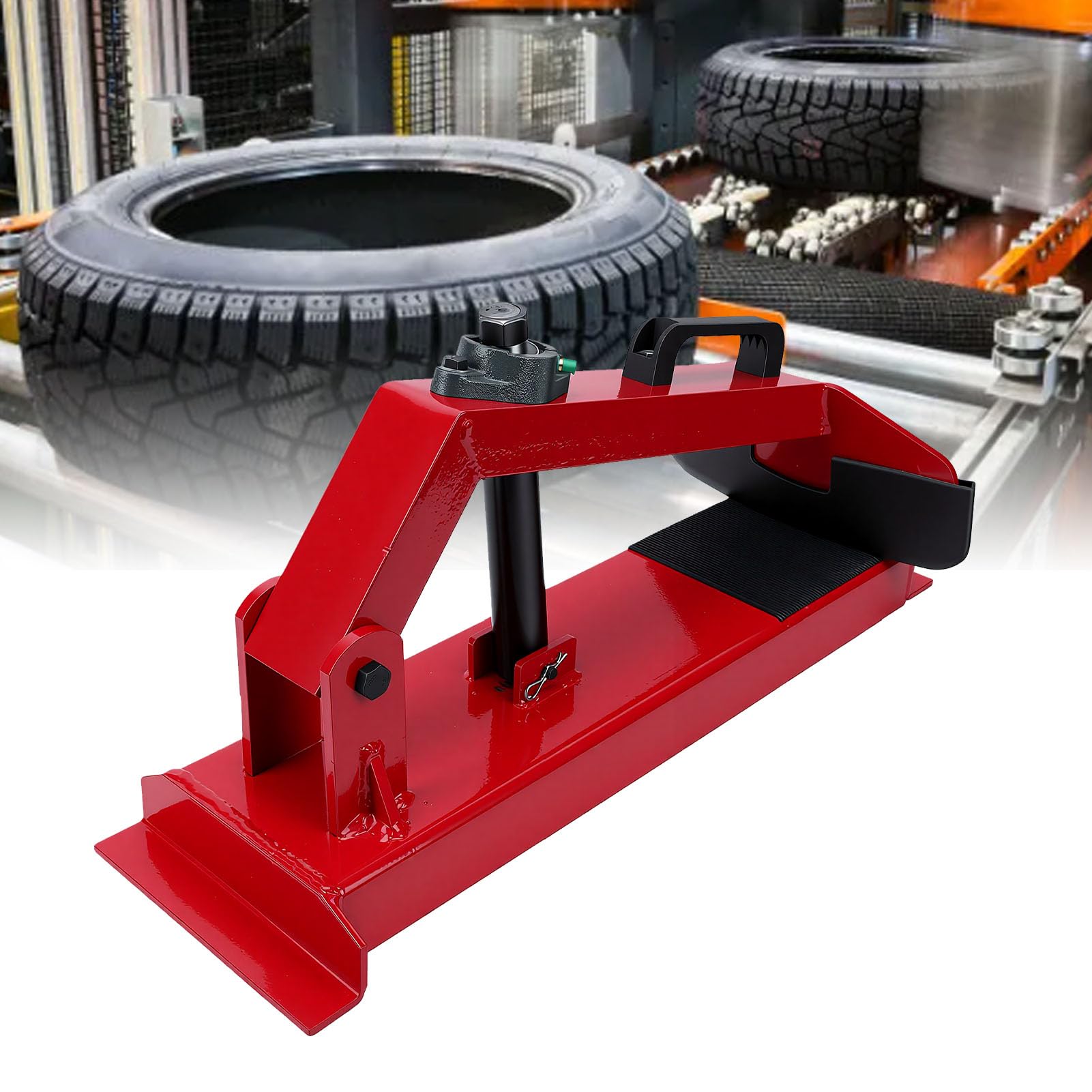 banapoy Smontagomme Manuale, Strumento per Smontare Pneumatici per Rimozione Pneumatici di Auto Camion Rimorchi, Utilizzato con Chiave Elettrica Pneumatica (Non Inclusa)