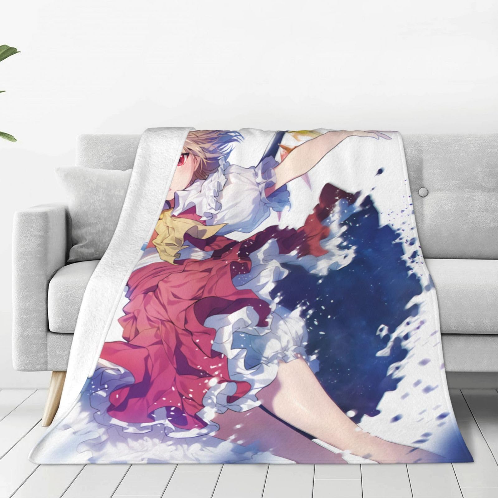 Amazon｜毛布 ブランケット 掛け毛布 東方シリーズ フランドール