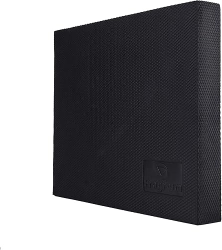 Miniatura 7 de Almohadilla de equilibrio, alfombrilla de espuma antideslizante y rodilleras para terapia física, rehabilitación, equilibrio central y entrenamiento