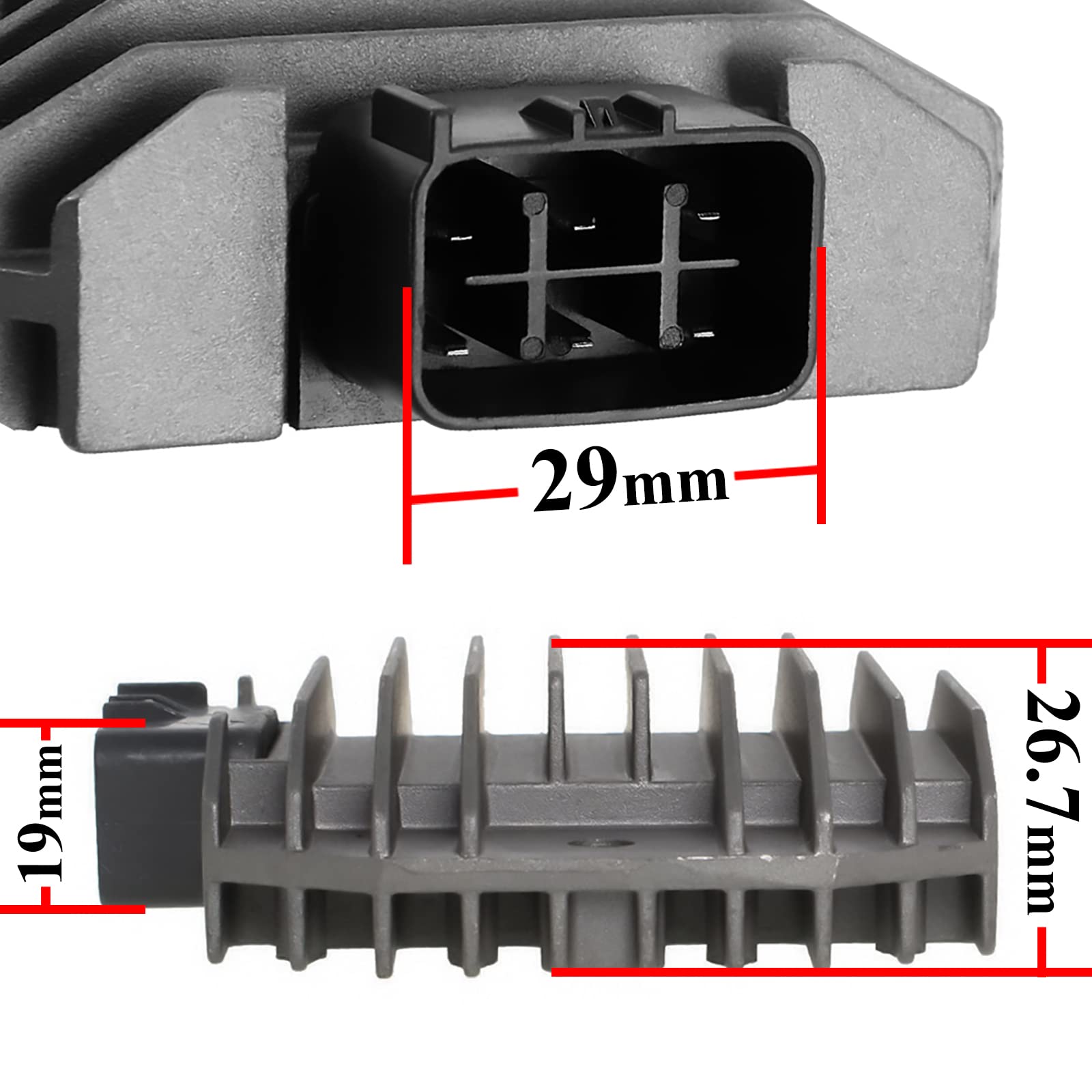 Régulator/Rectifiers - Moose - Yamaha YFZ 450 R - 660/700 Raptor - Foto 8