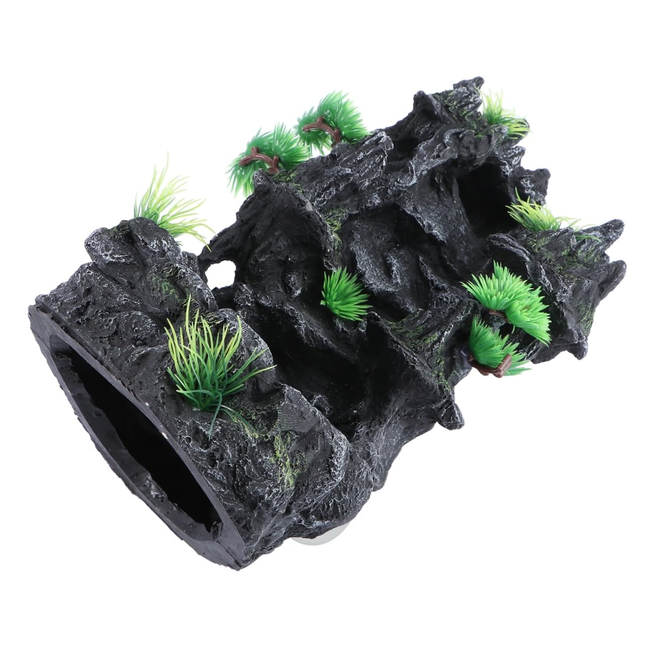VILLCASE Décoration Aquarium Cascade De Mouvant Résine Ornement Unique pour Aquarium