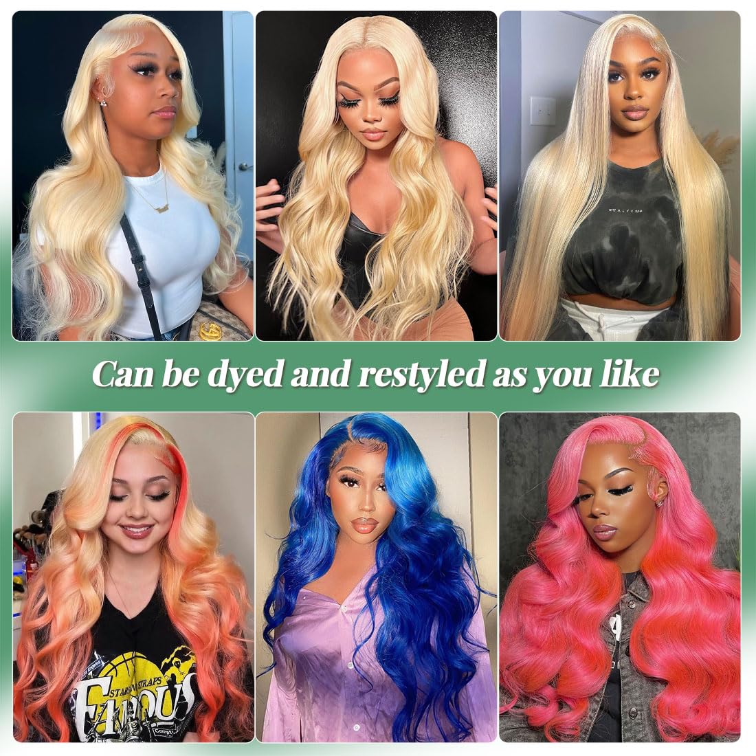 Amazon.com : Sweetie 14 Inch 613 13x4 Lace Front Wig Human  display picture 3