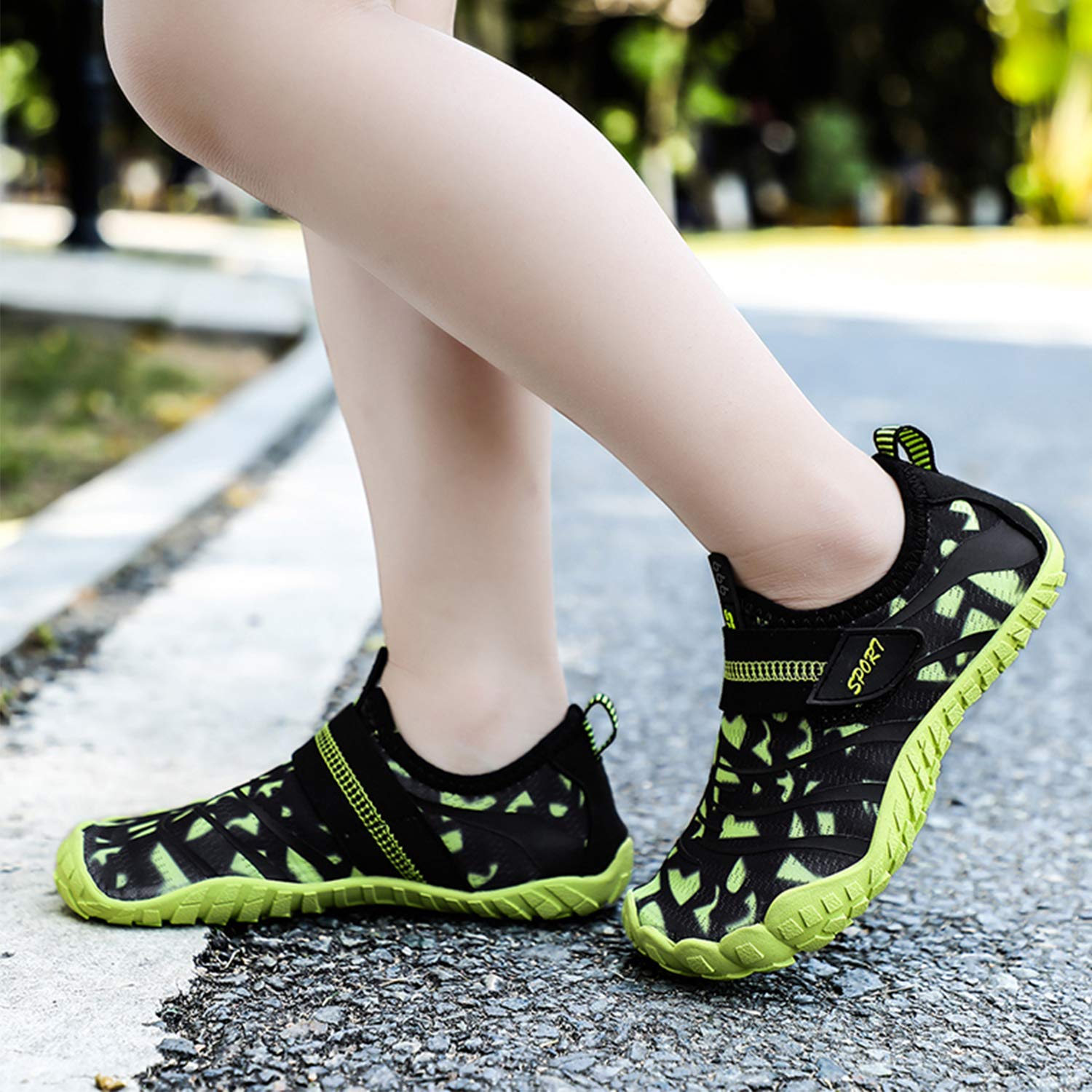 Zapatos de Agua para Niños Secado Rápido Escarpines de Playa Deportes Acuáticos Surf Yoga 29-38 EU