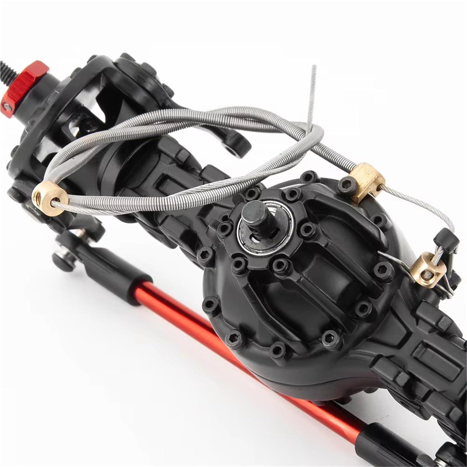 RC-Autoteile Zubehör Für Tamiya 1/14 Metall Vorderachse Hinterachse Medium Differential Achse Eingebautes Getriebe RC Anhänger Traktor Abschleppwagen Teile RC Auto Zubehör