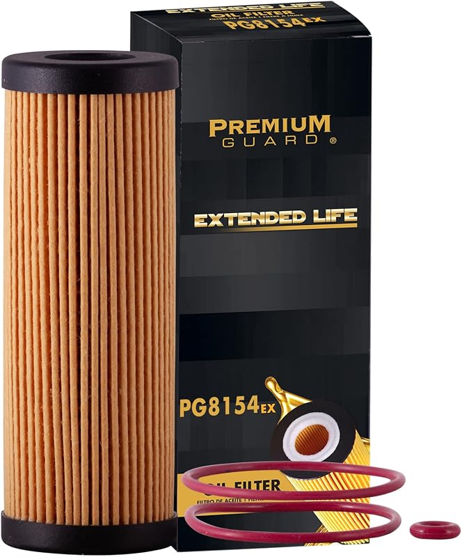 Filtro de óleo Premium Guard PG8154EX para Ford e Lincoln – 1 unidade