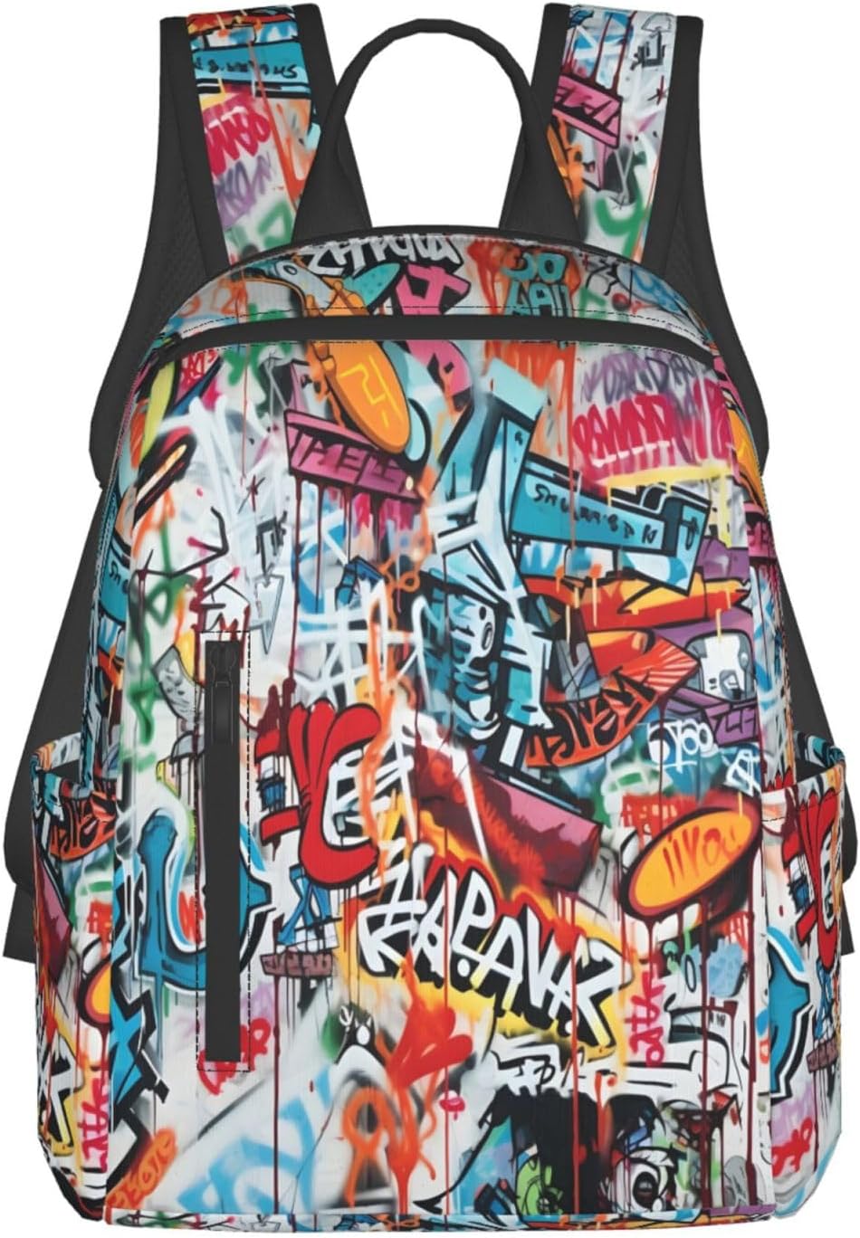 Backpack For Women Men Abstract Graffiti Art Bookbag