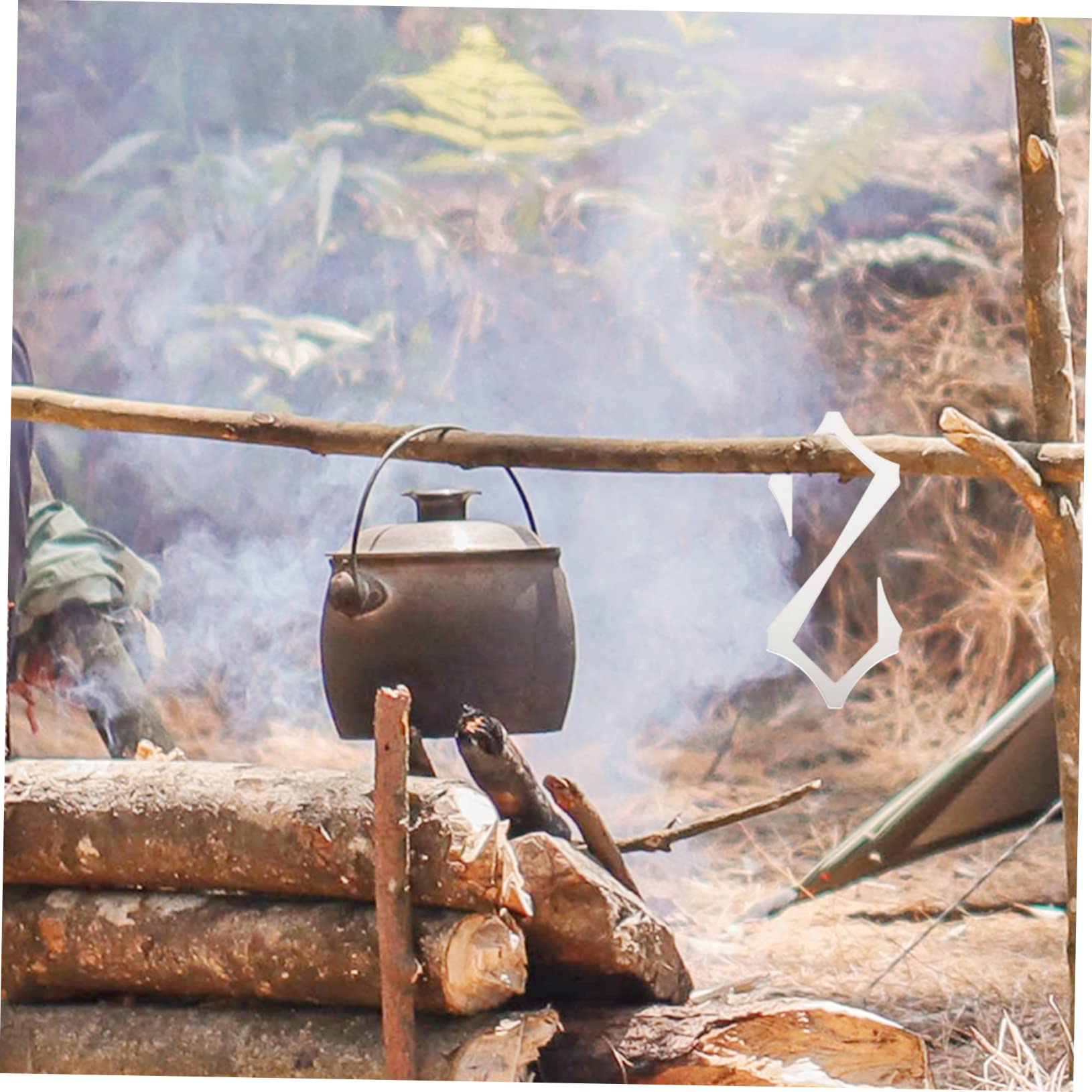 VASDEV Ganchos de Metal para Colgar Ropa, Ganchos para macetas, Ganchos de Metal, Ganchos para Utensilios de Cocina, Gancho en S para Acampar, Gancho para Colgar macetas, Ganchos de Metal