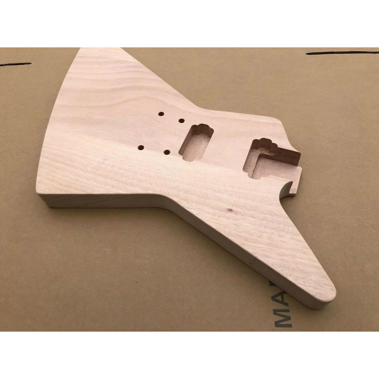 Zestaw body do gitary 1 Zestaw Gitarowy Gryf Gitary 22 Progi Korpus Gitary Intarsja W Pięcie
