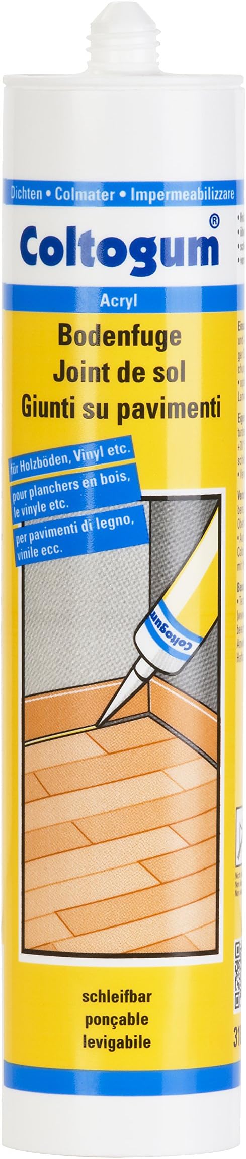 Coltogum Coltogum Sealant Floor Tile Grout, Ash 577688