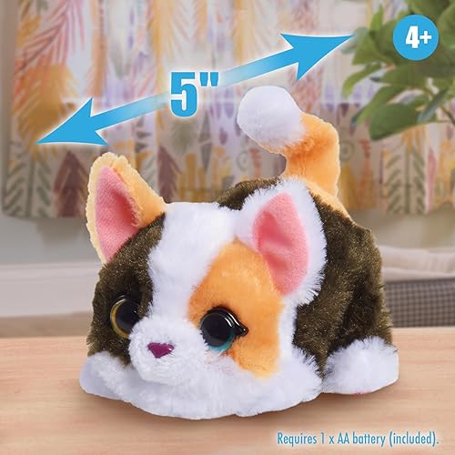 Miniatura 5 de Just Play FurReal My Minis Kitty Juguete interactivo, pequeño gatito de peluche con movimiento, animales de peluche, juguetes para niños a partir de