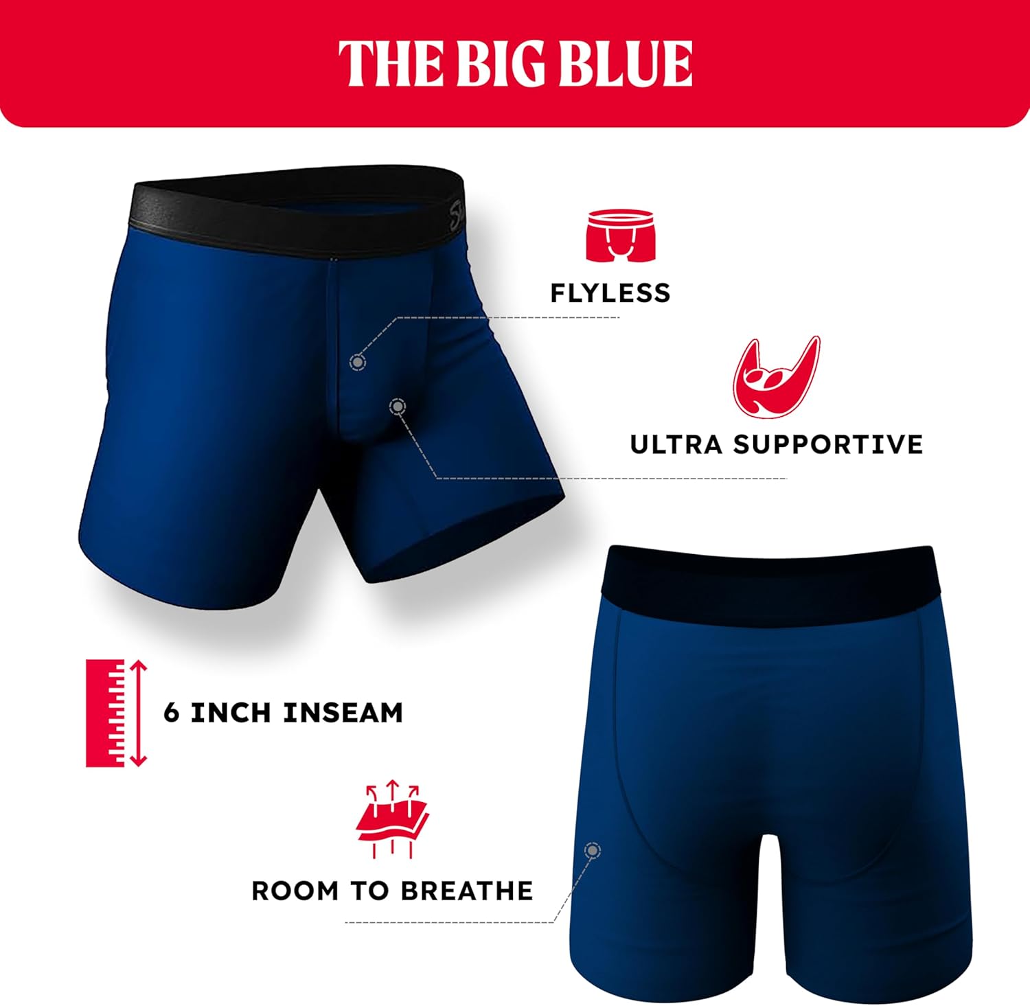 Shinesty Ball Hammock Boxer Brief - Pouch Underwear For Men - Flyless - Image 8