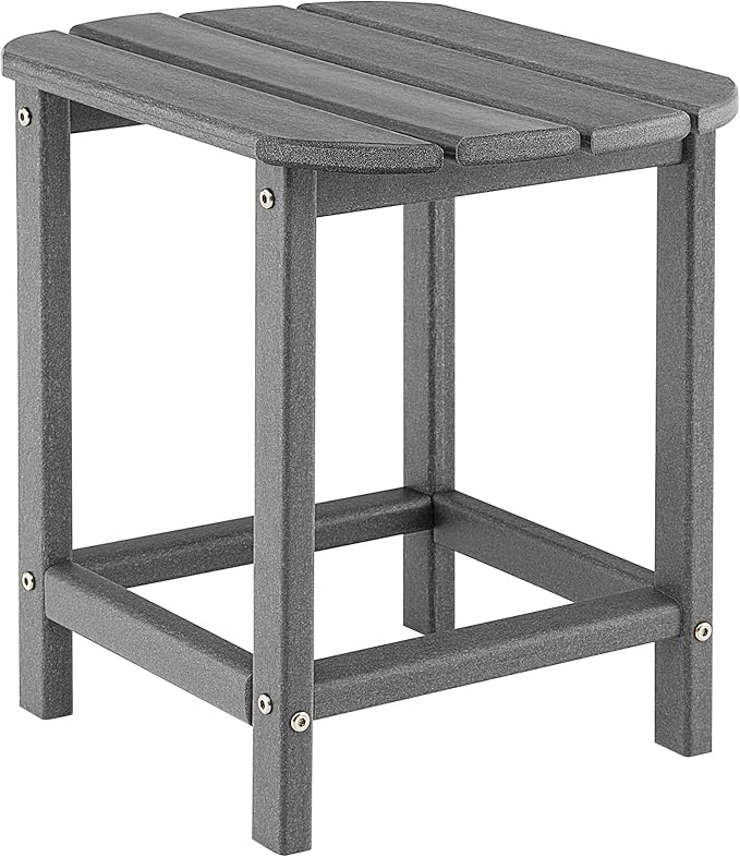 Giantex Side Table Outdoor Small Patio Table 18” Adirondack