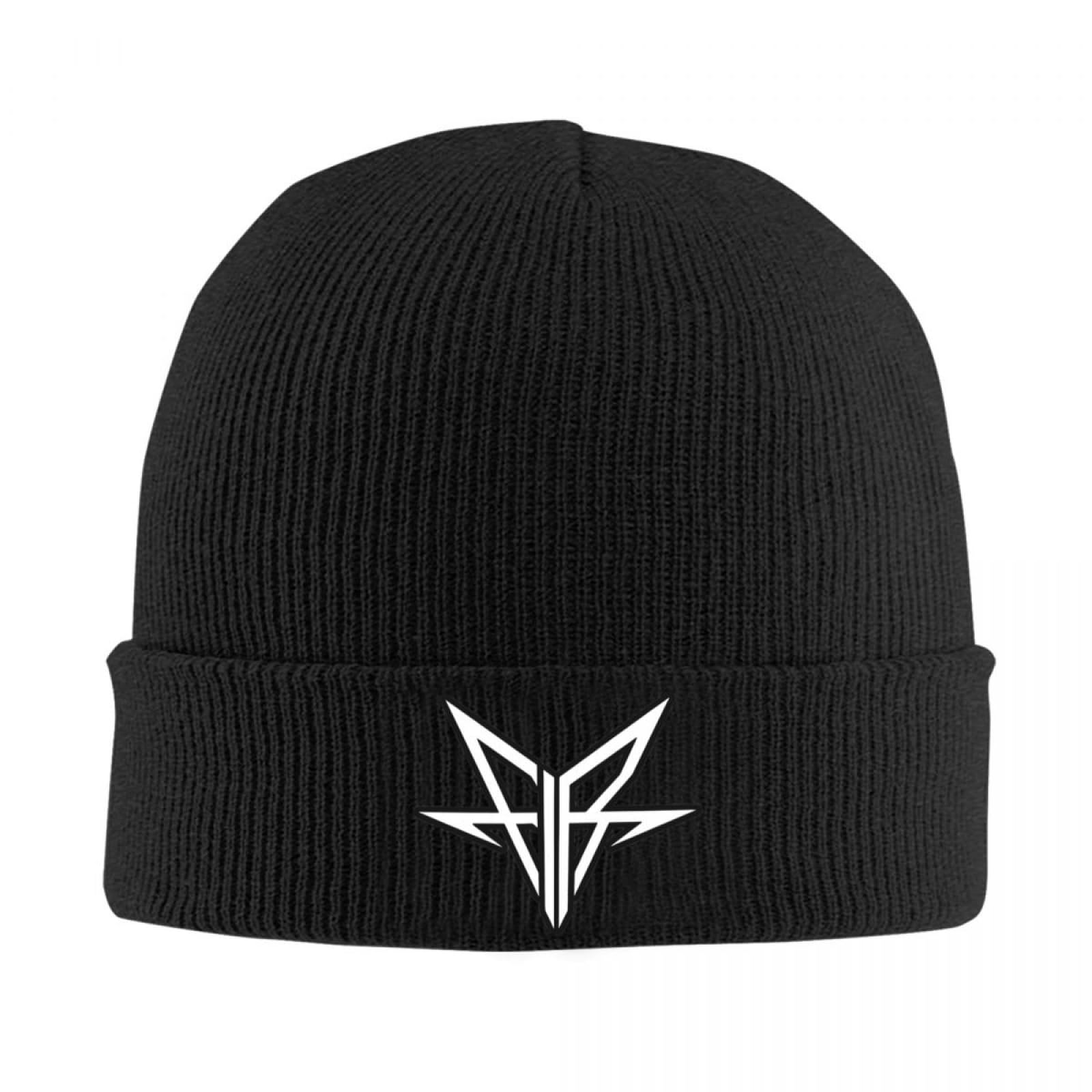 Falling in Reverse Rock Logo Hat Autumn Beanies Street Music Caps Unisex Acrylic Knitted Caps