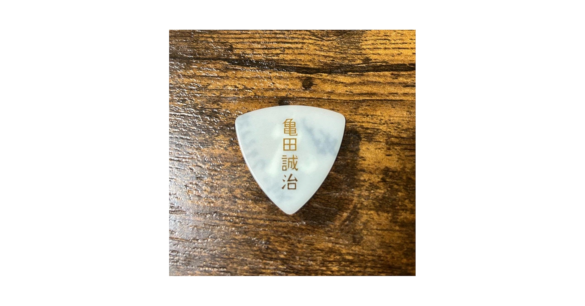 Amazon.co.jp: 東京事変 亀田誠治 サイン入りピック : 文房具