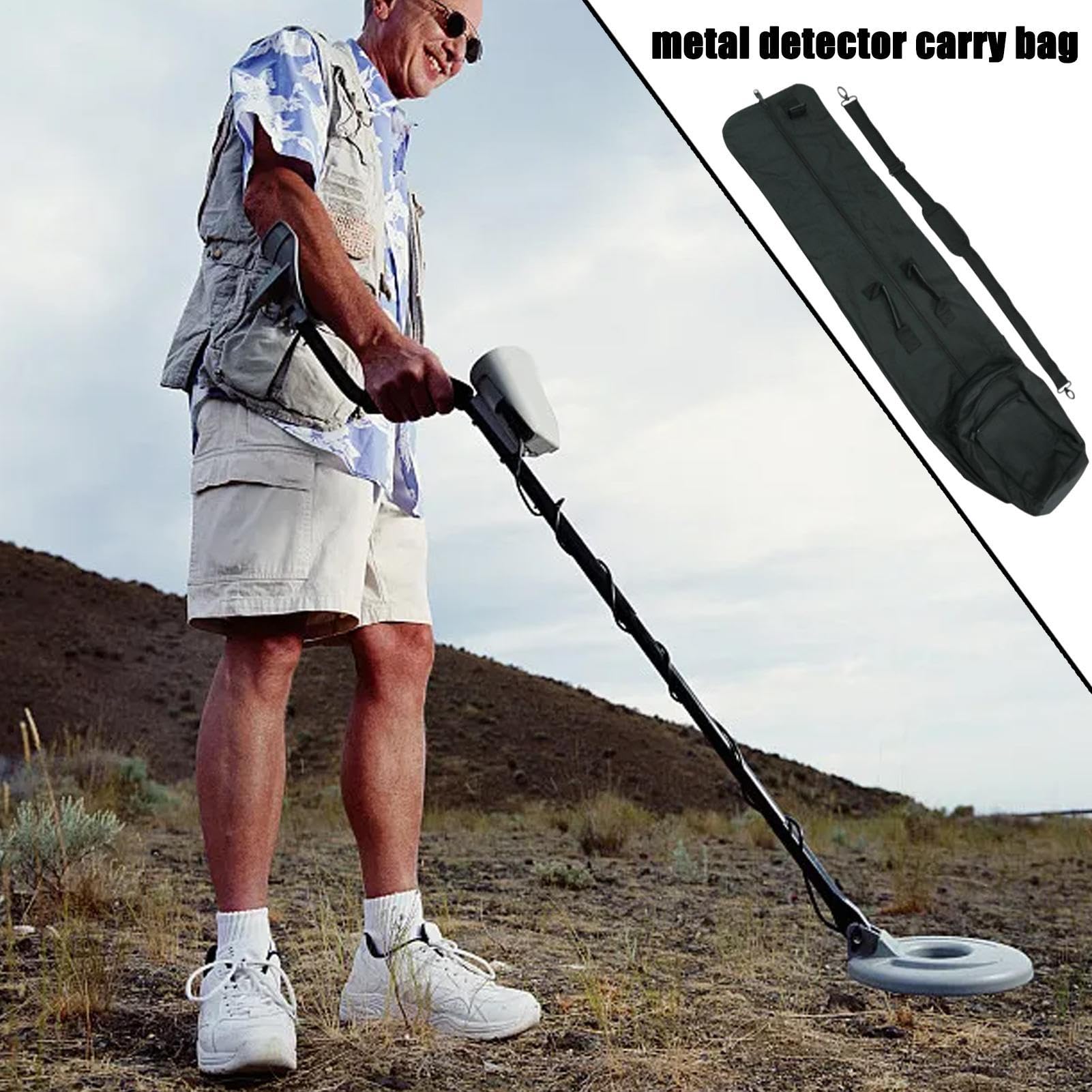 para Detector de Metales – Universal para Detector, Mochila de Almacenamiento de Viaje Reutilizable de Gran Capacidad para detectores de Metales, Accesorios, Auriculares, Pala, Equipo de a