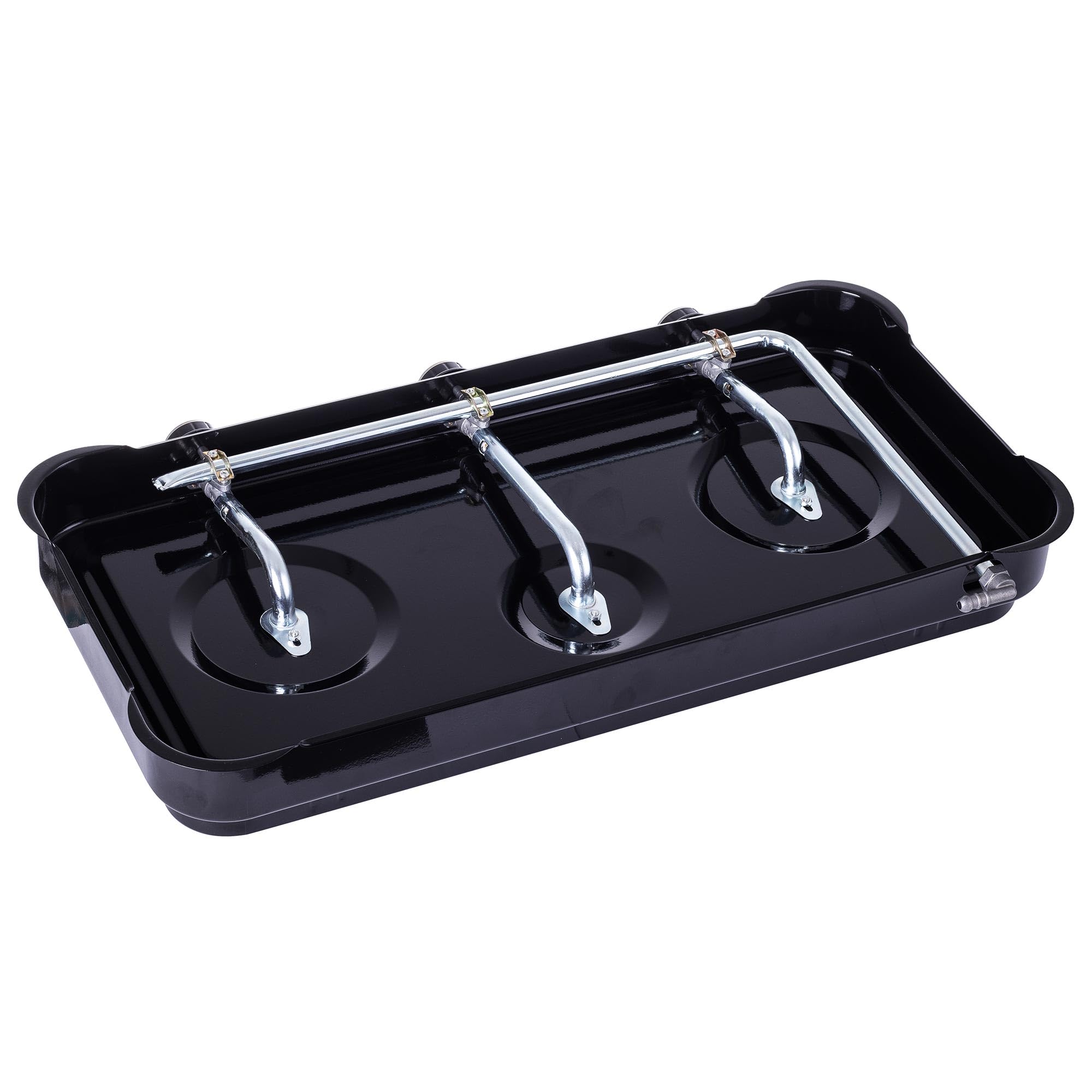 TC Technic Hornillo de gas de 3 fuegos para camping, cocina de gas, fogón de campo para turistas