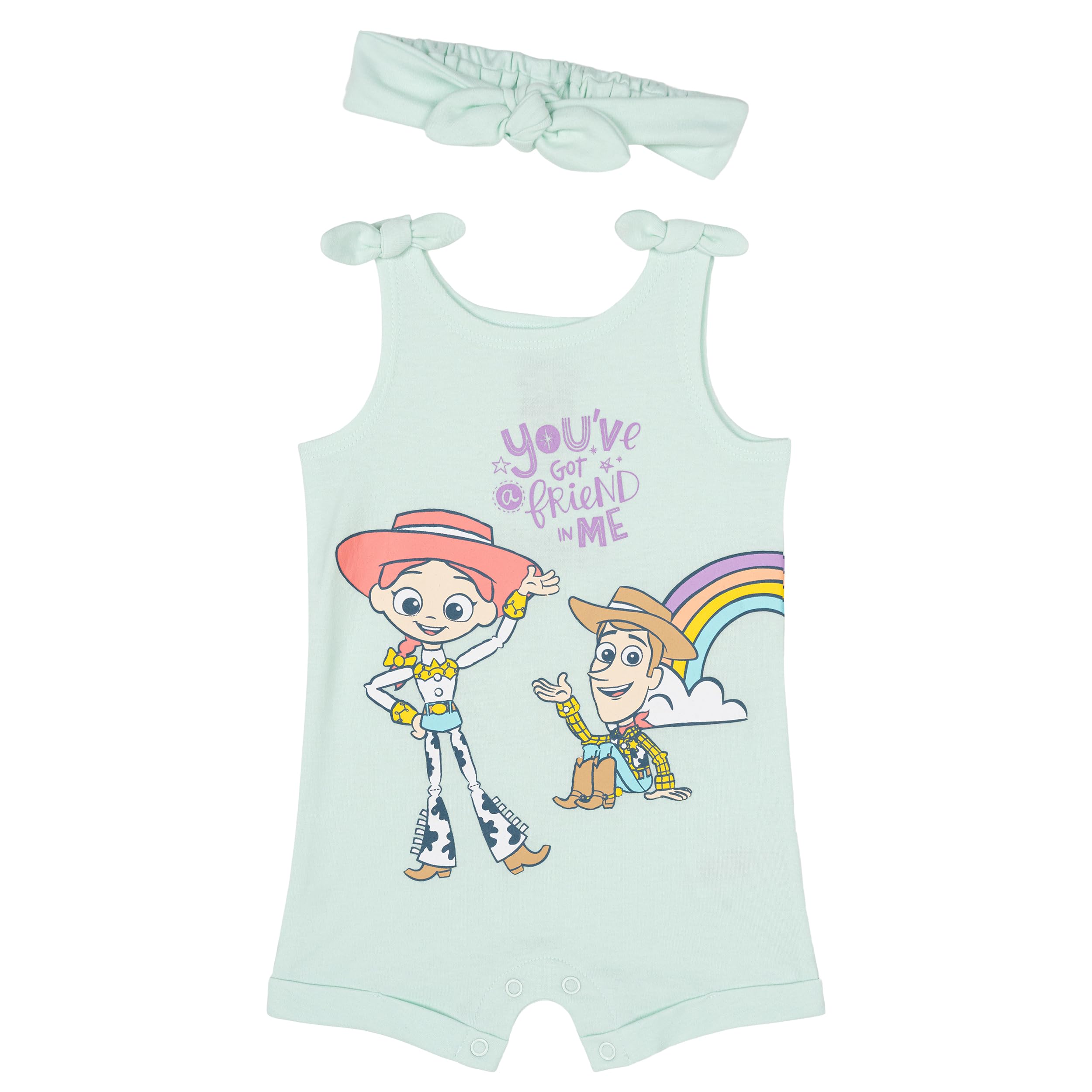 Disney Romper and Headband Outfit Set Newborn to Little Kid Sizes (Newborn - 5)