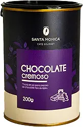 Chocolate em pó Europeu Santa Mônica - Lata 200 g