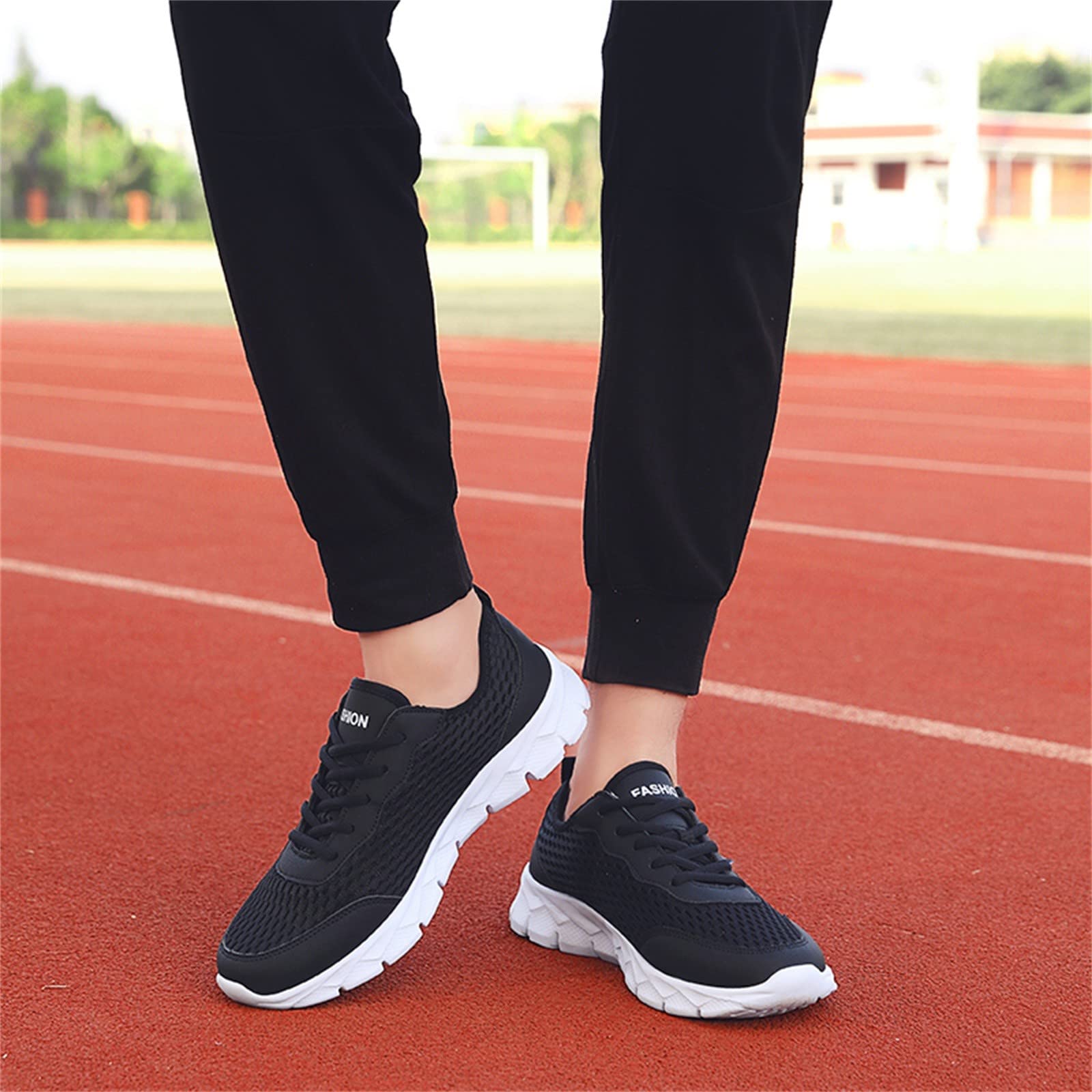 Zapatillas deportivas de malla transpirable para hombre, para verano, al