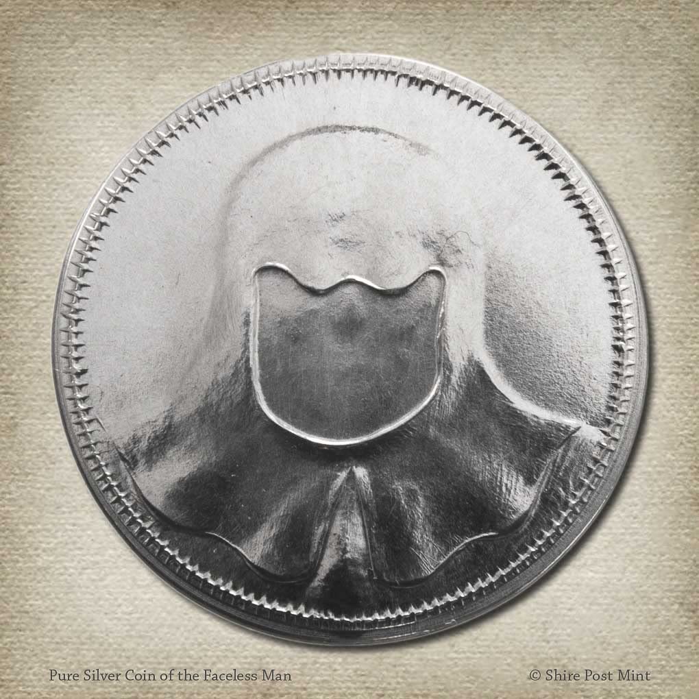 Shire Post Mint Coin Faceless Man Iron Coin - Game Of Thrones Collectible Valar  Morghulis Replica Faceless Man Iron Coin Valar Morghulis Collectible ASOIAF