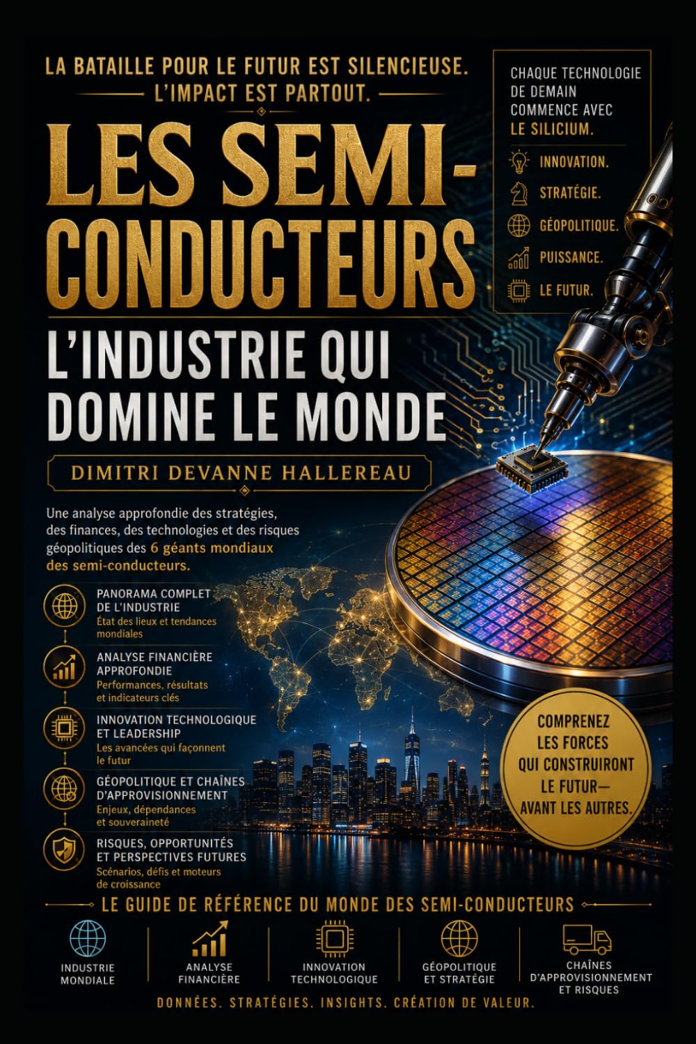 SEMI-CONDUCTEURS : L'INDUSTRIE QUI GOUVERNE LE MONDE: Guide stratégique pour l'investissement en bourse dans le secteur des semi-conducteurs