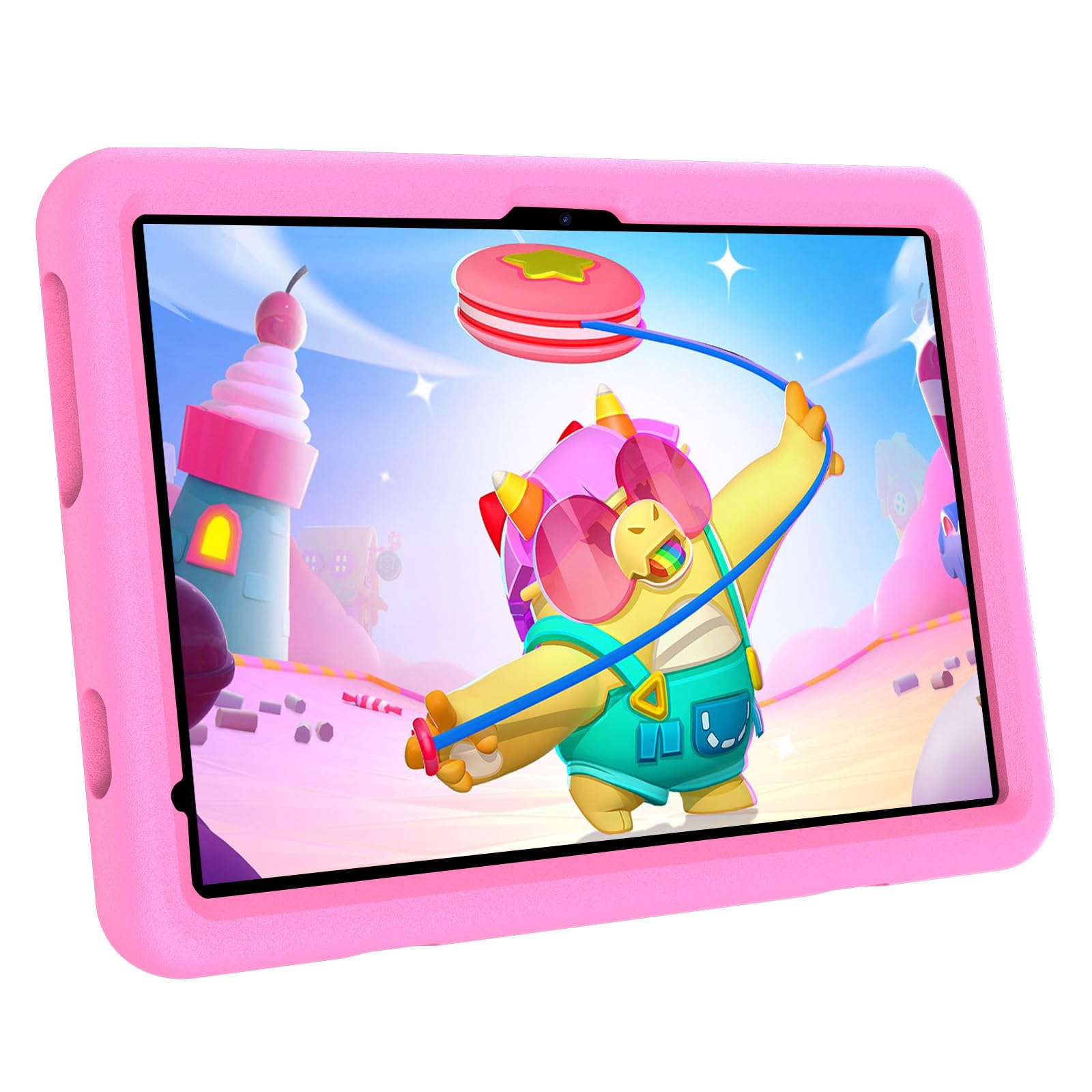 Tablette Pour Enfant De 10 Avec Étui, Android 13, 5G Wifi, 8 Go De Ram