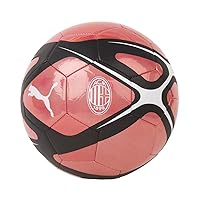 PUMA Pallone da Calcio AC Milan Culture 5, for all Time Red White