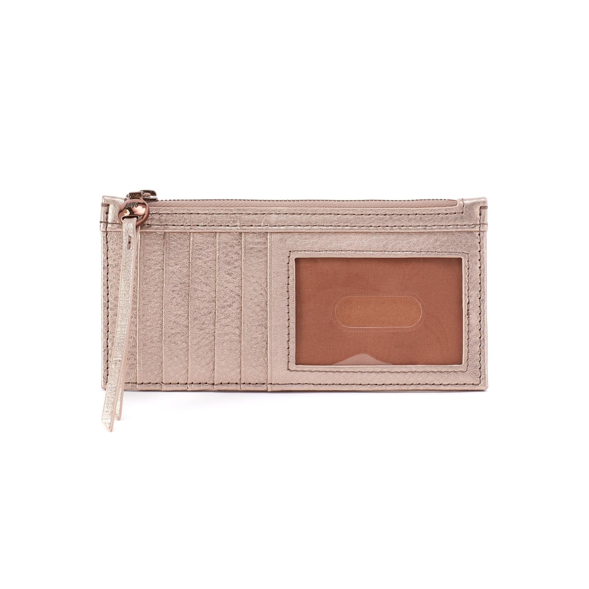 HOBO Womens Carte Pink Gold Metallic One Size