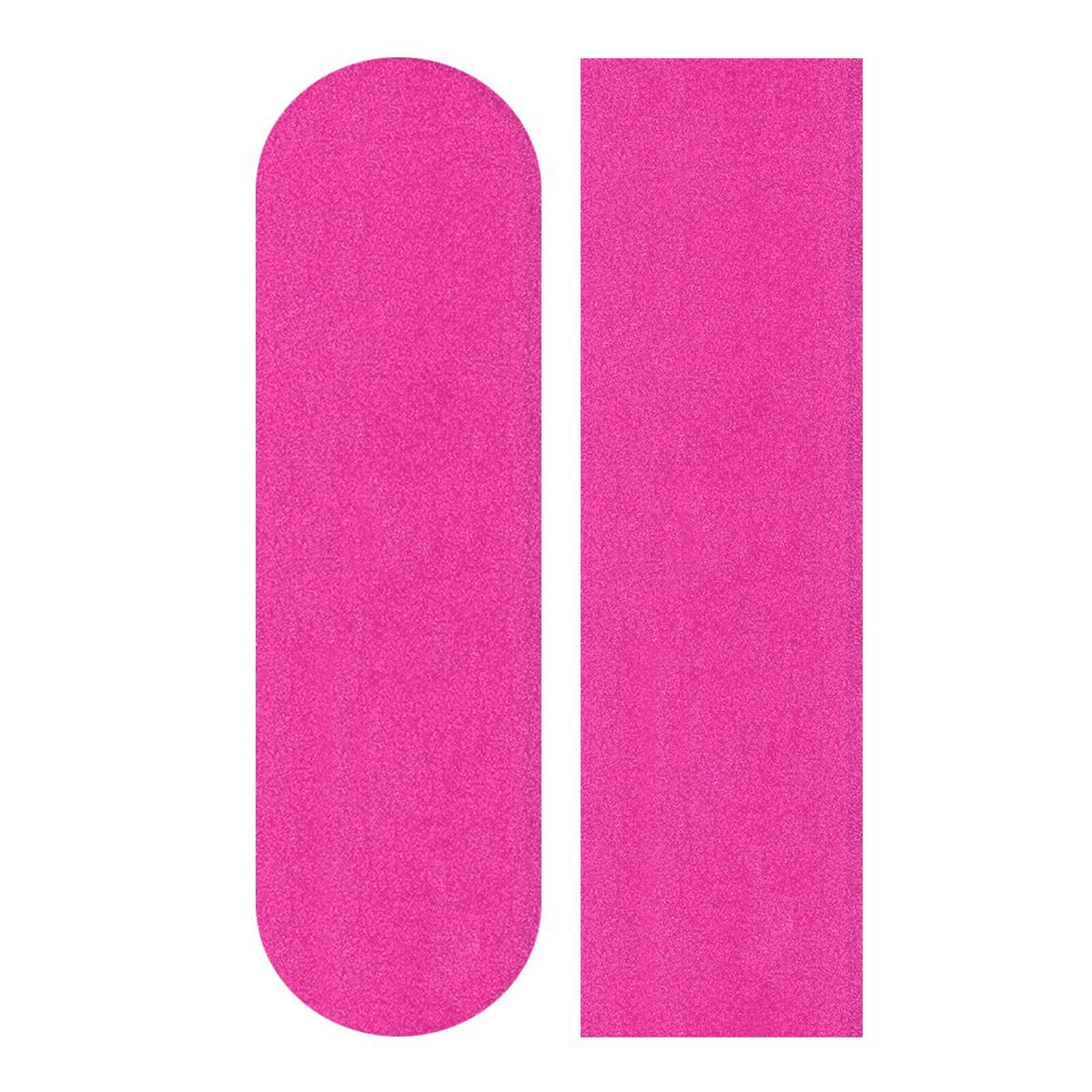 famyily Neon Pink Grip Tape Skateboard Longboard Grip Tape Waterproof for Outdoor 1 Sheet 44x10in