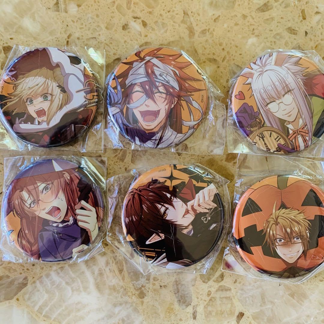 Amazon.co.jp: Code Realize コドリア 缶バッジ ハロウィン オトメイト 