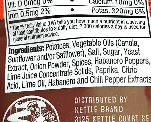 Vista 343 de Kettle Brand Papas fritas, papas fritas con ajo y parmesano, 7.5 onzas (paquete de 12)